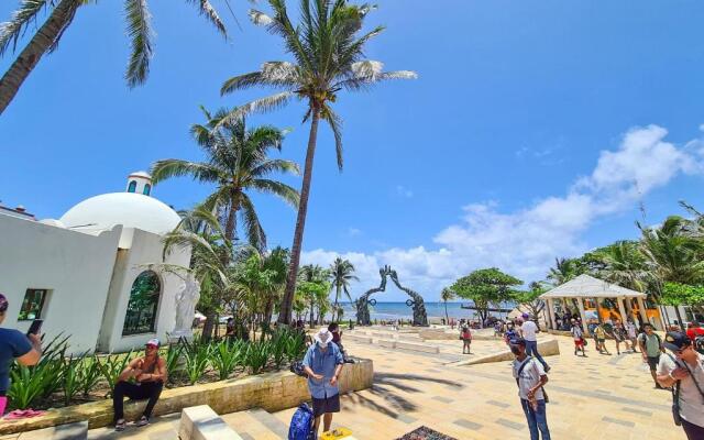 Apartamento en Fraccionamiento Privado 6 personas con piscina cerca de la Playa