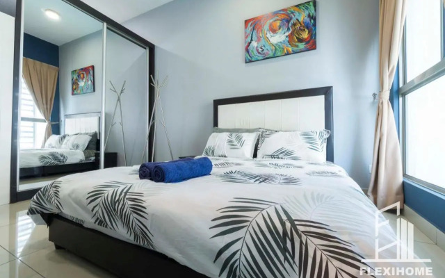 Colour-Theme Designed, Private Studio Home, Cybersquare 27B Cyberjaya, Flexihome-MY
