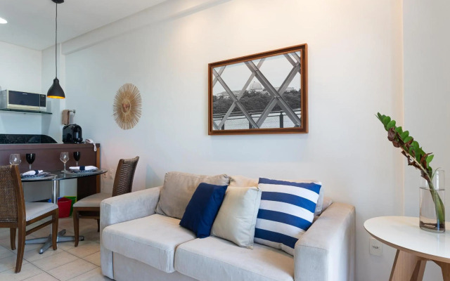 OTH1703 Excelente flat na Ilha do Leite até 2 pessoas