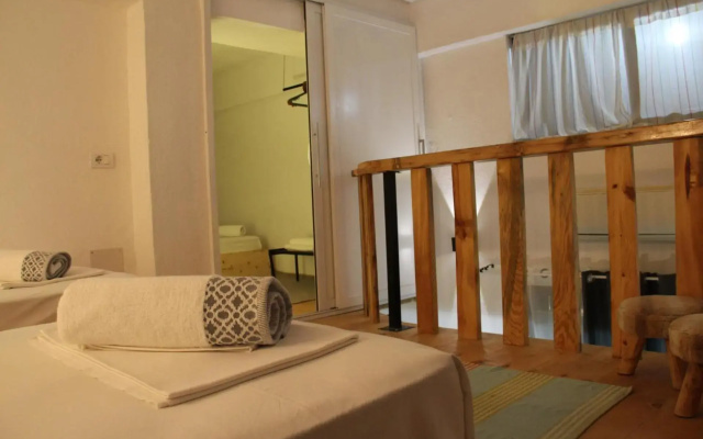 Handcrafted wooden apartment