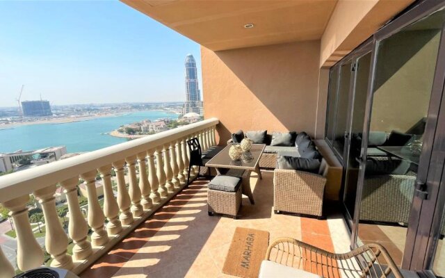Fully furnished Marina view 3 bedroom Apartment