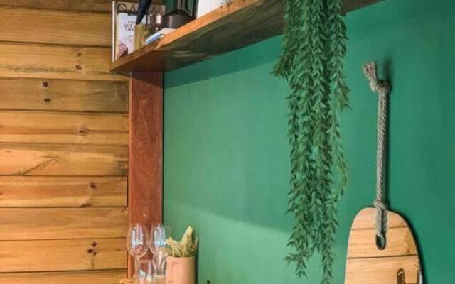 Cabana equipada em meio à natureza em Pomerode