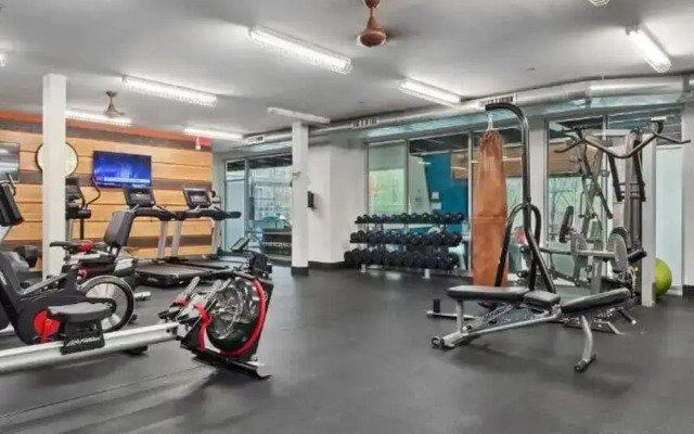 Cozysuites Mill District Pool gym 02