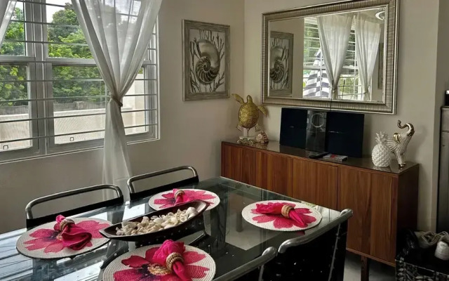 Kick back and relax in this calm, stylish space