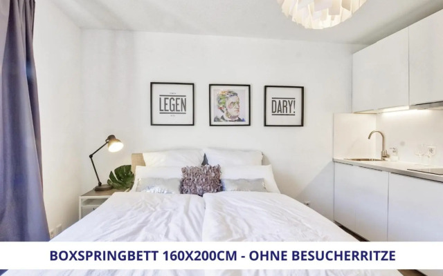 Apartment Wahnfried No2 - citynah wohnen mit Küche, Duschbad und Balkon