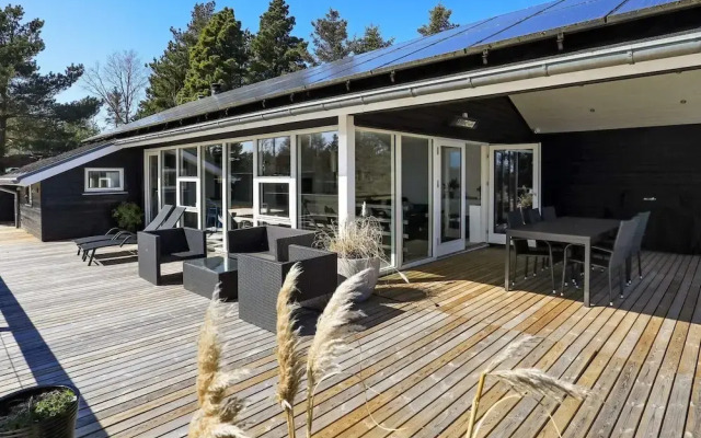 Modern Holiday Home in Brovst with Hot Tub