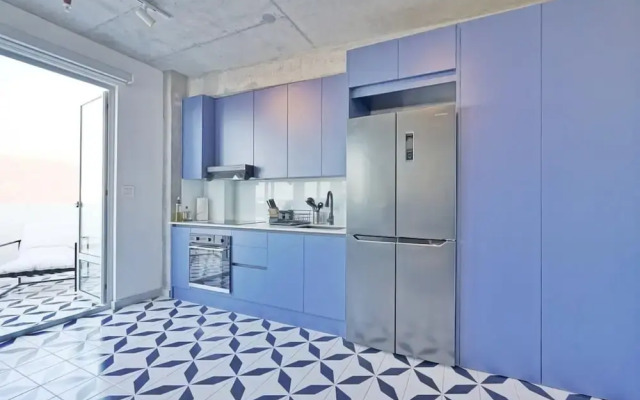w Cool 1BR With Private Terrace in Plaza Herrera
