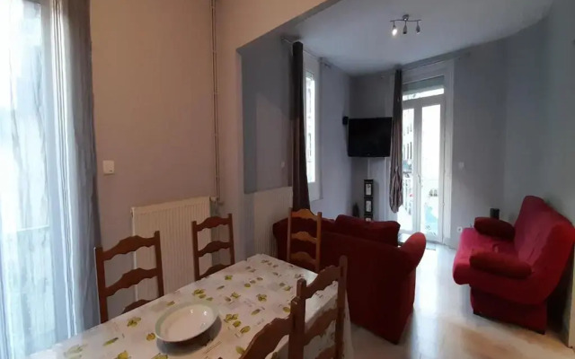 Meublé 2 chambres Wifi balcon 52m2 Centre La Bourboule