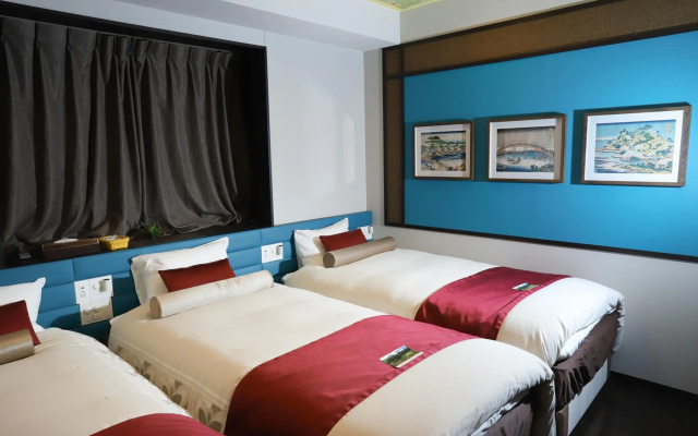 Hotel K6 Osaka Namba – Guest Rooms – Osaka