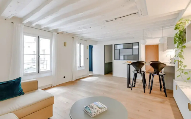 Modern 1BR Close to Eiffel & Seine
