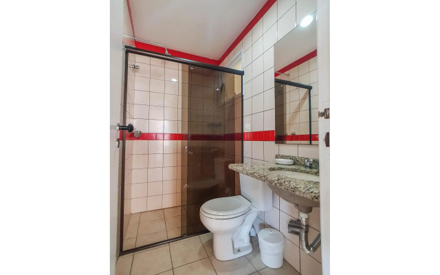 Apartamento para 6 pessoas frente piscina - HB37F