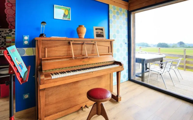 Maison bois bioclimatique