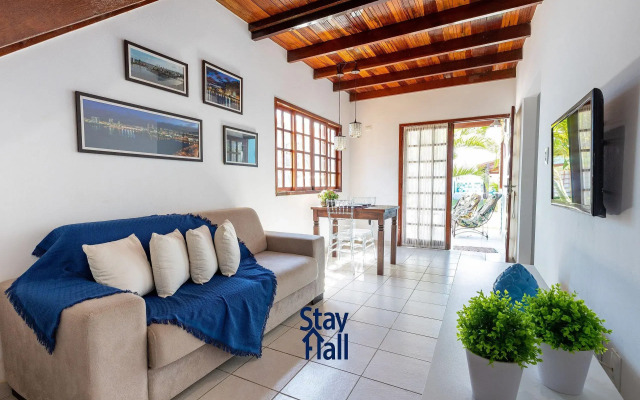 Casa com 4Suítes, churrasq+Piscina privativa-SH014