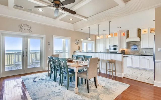 Beachfront Flamingo by RedAwning