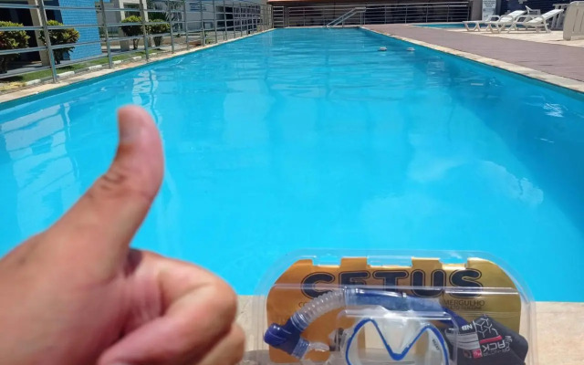 Ubatuba-Praia Grande 3 ar, vista mar, 100 m praia