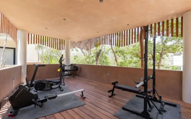 Stylish Tulum Studio Terrace Pool Relax