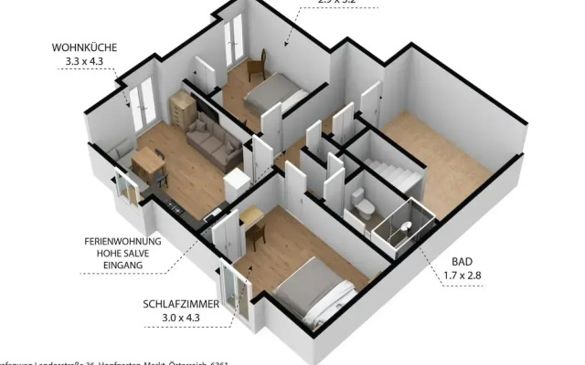 Pleasant Apartment in Hopfgarten near Ski Area