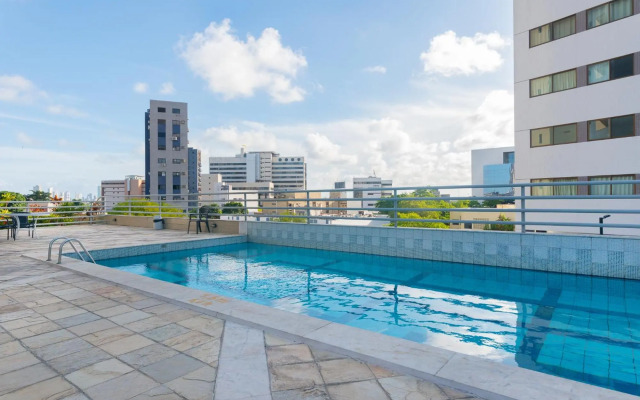 OTH1205 Flat na Ilha do Leite, Recife, um quarto.