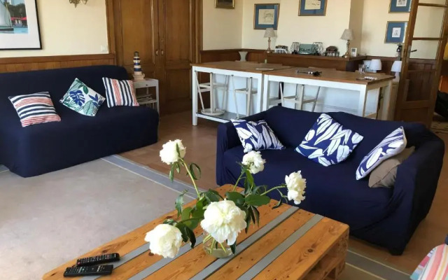 Exceptionnel en première ligne, maison 6 personnes