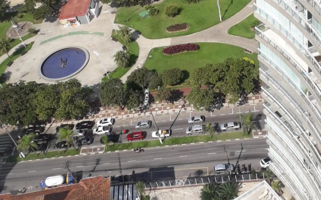 Maravilhoso Apto Vista Mar Jacuzzi Wi Fi Pé Areia