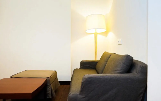 1BR Queen Bed at Ancol Marina Apartment near Dufan