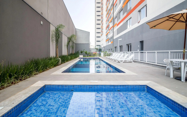 Studio Lindo com Piscina Próx ao Metrô Brás