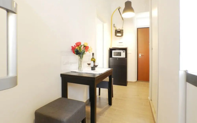 Black and White Movie Apartment