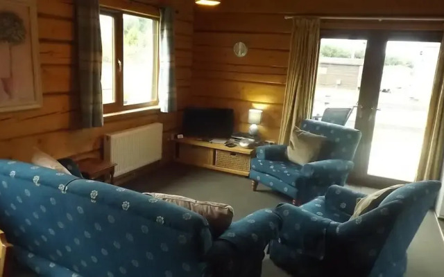Hand Built log Cabin at Avonvale Holiday Lodges