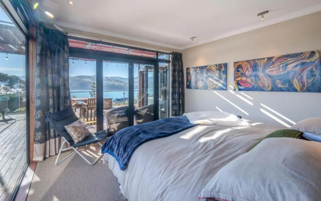 Akaroa Long Harbour Lookout - Akaroa Holiday Home