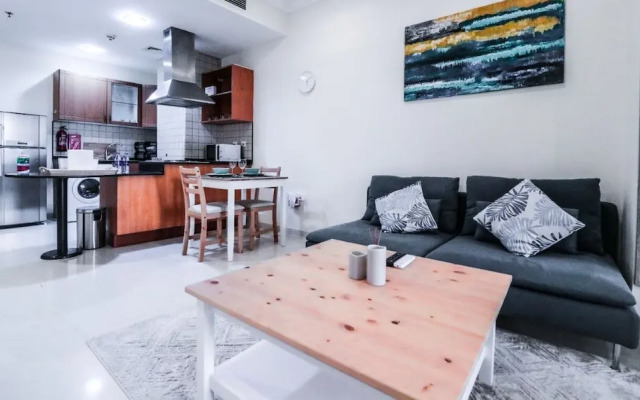 Stylish Studio Silicon Oasis by Bnbme Homes