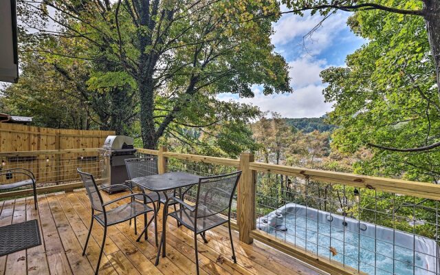 Hilltop Hideaway w/ Scenic Views & Hot Tub!