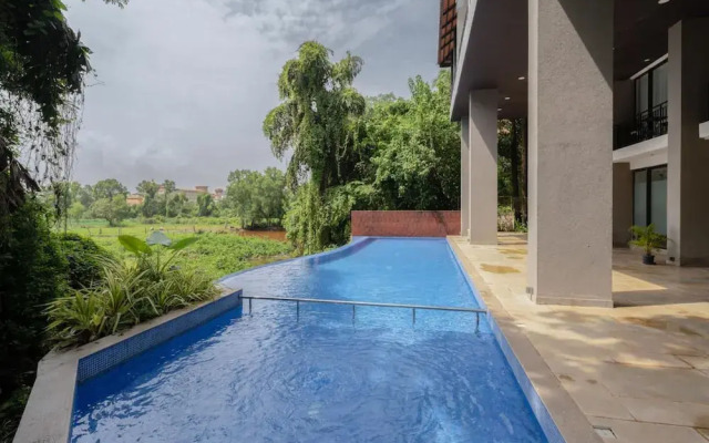 Cozy 1BR With Pool - Only 1km From Candolim Beach