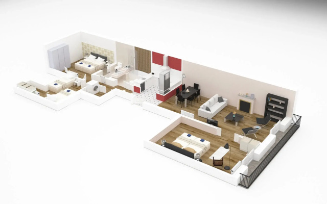 Condal in Barcelona with 3 bedrooms and 2 bathrooms