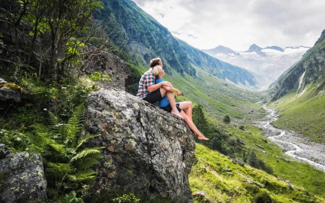 Apartment in Neukirchen with a reception