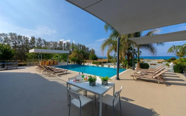 Eastmed Villas Paphos Limni Beach Villa Beachfront Four Bedroom Luxury Villa