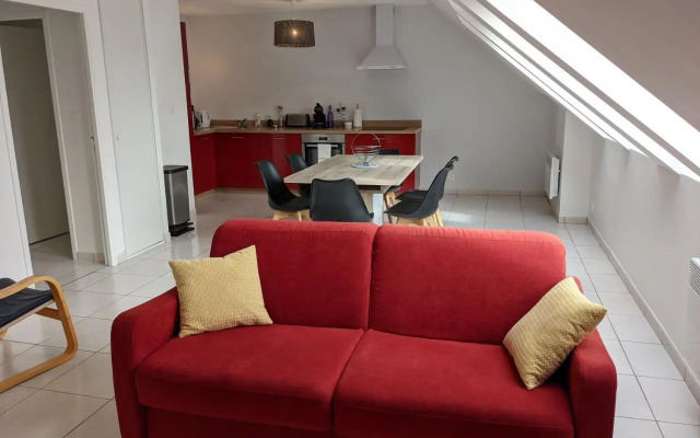 T2 lumineux à Perros-Guirec, plein centre-ville