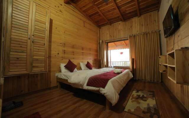 Goroomgo Wooden Umbrella Bhimtal