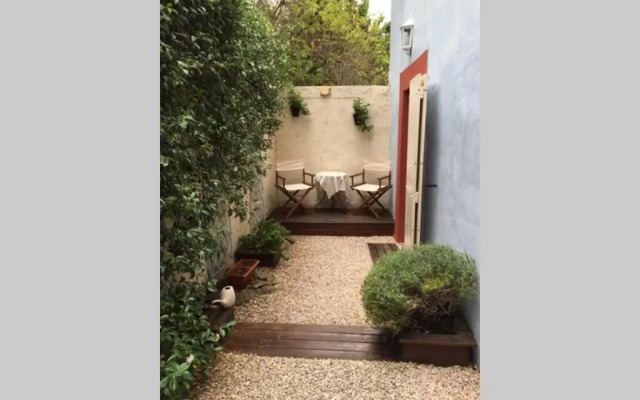 Romantic house - entrance to the medieval castle