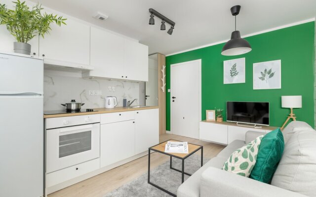 White and Green Apartment by Renters