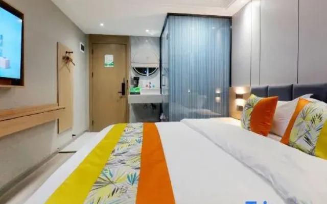 Delicacy and Warm·Gardenia Blossom Hotel (Zhongshang Jianghu MALL Hongcheng Shanggang)