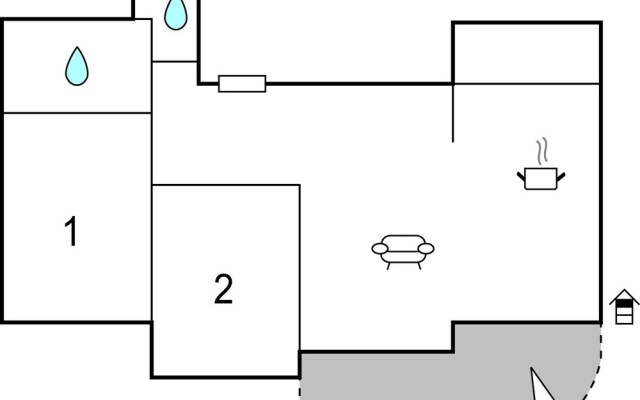 Beautiful Apartment in Punat With Wifi and 2 Bedrooms