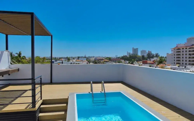 Apartment With Roof Garden & Pool - L-6