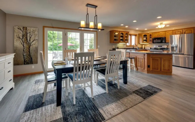 Game Room + Patio: 'bremer House Waverly Rental'