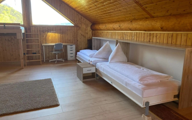 Traumhaftes Blockhaus am Rhein