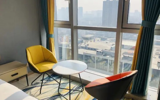 Yashidun Apartment (Linyi Taisheng Plaza) – Balcony – Linyi