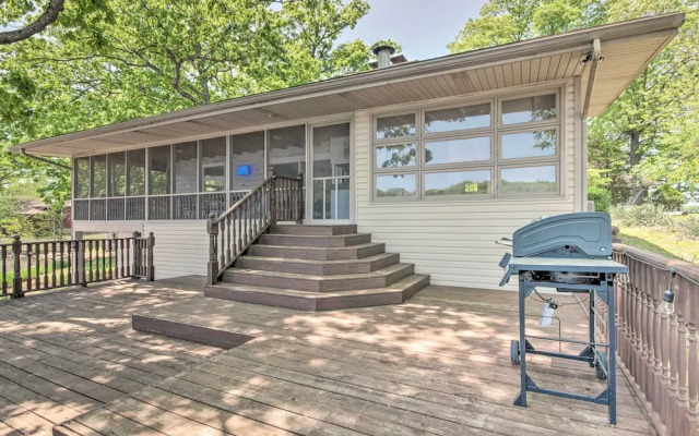 Private Dock: Home on Lake of the Ozarks