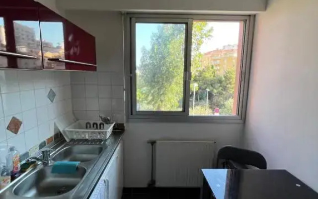 2 pièces avec terrasse en résidence privée