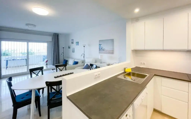 61-Beach Front Apartment with Stunning Views in Fuengirola