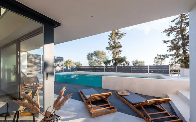 Serene seafront villas