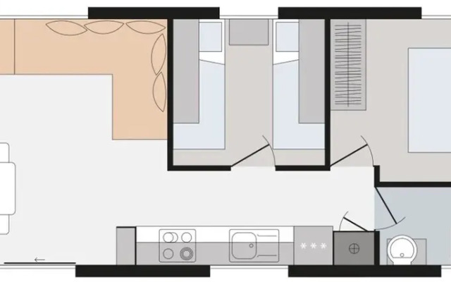 Ferienhaus mit 2 Schlafzimmer K Tschach-mauthen